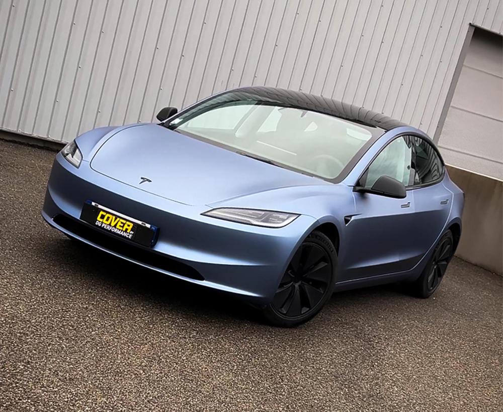 covering tesla